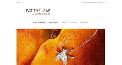 Desktop Screenshot of eattheleaf.com